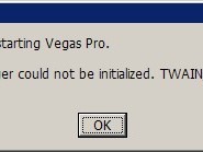 Sony Vegas Pro9出现TWAIN_32.dll警告怎办